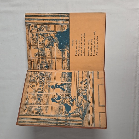 Vintage School Book "Susan's Neighbors" Hardback 1937 Old Time Retro Reading - Picture 3 of 16